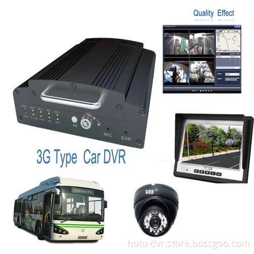 H. 264/HDD/3G Mobile DVR for Car for GPS Map (HT-6606)
